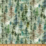 Hoffman California - Forest Fawn - Trees, Moss