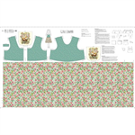 Quilting Treasures - Flora & The Fox - 36^ x 58^ Girls Jumper Panel, Multi