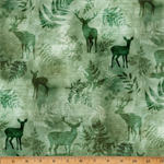 Hoffman California - Forest Fawn - Ferns & Deer, Fern
