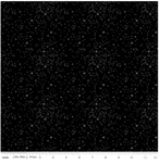 Riley Blake - Blackout - Stars, Black