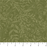 Northcott - Natural Elements - Tonal Leaves, Dark Green