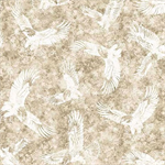 Quilting Treasures - Patriot - Eagle Tonal, Khaki