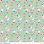 Riley Blake - Gingerbread Kisses - Sugar Cookies, Blue