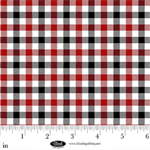 Blank Quilting - Plaid Essentials - Gingham, Black/Red