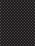 Timeless Treasures - DOT, White on Black