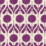 Benartex Artistry - Wishflower - Wishflower Border, Purple