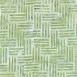 Benartex - Batiks - Bali Lakeshore - Herringbone, Kiwi