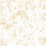 Lumin Fabrics - Flight of Fancy - Butterfly Wishes, Cream