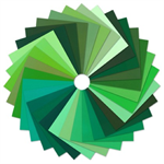 Robert Kaufman - KONA BOM: Color Patchwork Party, Emerald