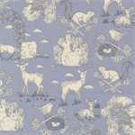 Moda - My Secret Garden - Garden Toile, Dusk