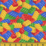 Mook Fabrics - Building Blocks - Color Stack, Multi