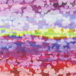 Moda - Gradients Gallery - Pretty Shadows Florals, Rainbow