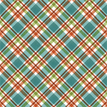 Blank Quilting - Autumn Blessings - Plaid, Teal