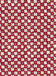 Riverwoods - Glamping Gypsies - Small White Floral, Red