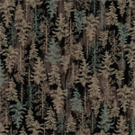 Windham - Archer Flannel - Tranquil Forest, Night