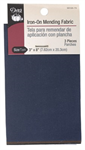 Dritz - Iron-On Mending Fabric - 3^ x 8^ - 3 Pieces, Dark Assorted