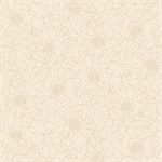 Studio E - Cream & Sugar X - Scribble Flower, Beige