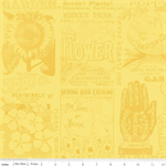 Riley Blake - Sewing Seeds III - Garden Blender, Yellow