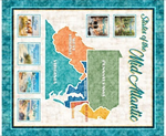 Quilting Treasures - Mid-Atlantic Shop Hop 2026 - 36^ Mid-Atlantic States Panel