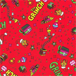 Robert Kaufman - How The Grinch Stole Christmas - Small Icons, Red