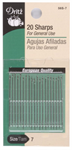 Dritz Needles - Sharps Hand Needles - Size 7 - 20 ct.- For General Use