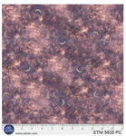 P & B Textiles - Stalit Night - Milky Way, Pink/Purple