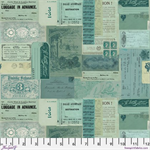 Free Spirit - Tim Holtz - Palette Curated - Ephemera, Teal