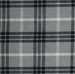 Dunroven House - Homespun - Bently Plaid, Gray/Black