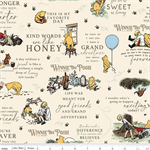  Riley Blake - Winnie The Pooh - Main Print, Cream