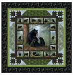Northcott Pattern - Playful Paws - Based on Ben's Den Collection - 73^ x 73^