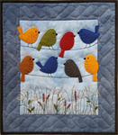 Quilt Wall Hanging Kit - Birds on Wire