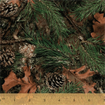 Windham Fabrics - The Great Outdoors 2 - Forest Camo, Camo