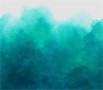 Moda - Mystic Ombre - Ombre Watercolor, Turquoise