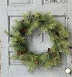 Wreath - Northern Soft Pine with Cones 30^