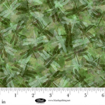 Blank Quilting - Enchanted Canopy - Dragonfly Collage, Green