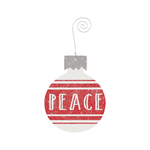Ornament - Bulb, Peace