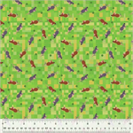 Windham Fabrics - Fur-ever Friends - Mouse Play, Green