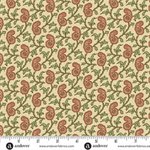 Andover Fabrics - Jingle Bell - Paisley Vine, Buttercream