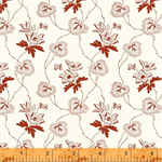 Windham - Scarlett - Trailing Vine, Red/Cream