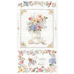 Clothworks - Coastal Cottage - 24^ Beach Panel, Multi