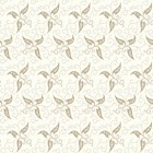 Clothworks - Staples V - Small Floral, Light Tan