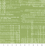 Riley Blake - Sew Journal - Pattern Making, Green