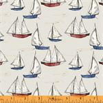 Windham Fabrics - Sea & Shore - Sailboats, Sand