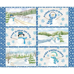 Riley Blake - Monthly Placemats - 36^ x 43.5^ Placemat Panel, January