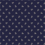 Marcus Fabrics - Blue Dahlia - Tossed Flowers, Navy