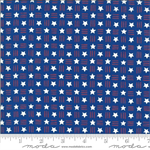 Moda - America The Beautiful - Stars Stripes, Lake Blue