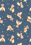Lewis & Irene - Peace And Joy - Metallic Gold Angels, Blue