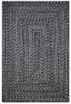 Braided Rug - Black (Ultra Dorable), 4' X 6' (Rectangle)