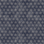 Windham Fabrics - Faded Indigo - Circle Vignette, Raw Denim