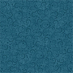 Henry Glass - Nordic Holiday - Mini Swirls, Blue